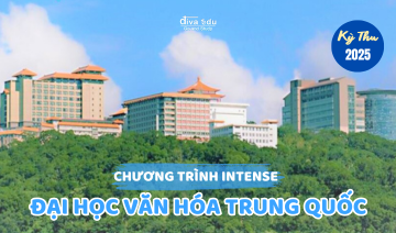 THÔNG TIN TUYỂN SINH CHƯƠNG TRÌNH INTENSE<br>TRƯỜNG ĐẠI HỌC VĂN HÓA TRUNG QUỐC KỲ THU 2025
