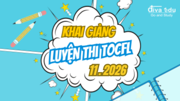 LỊCH KHAI GIẢNG CÁC LỚP LUYỆN THI TIẾNG HOA TOCFL THÁNG 11/2026